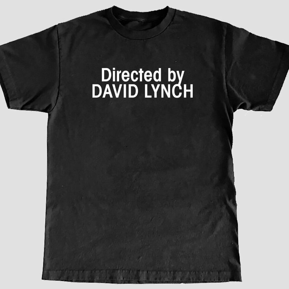 Directed by DAVID LYNCH - Vintage style T-Shirt. 90's, Twin Peaks 166